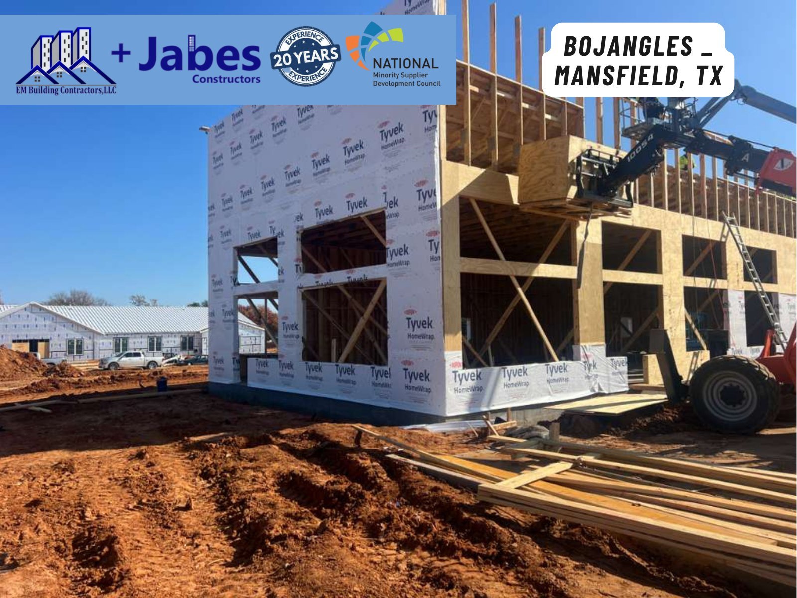 Bojangles, Mansfield TX – Framing Progress Update