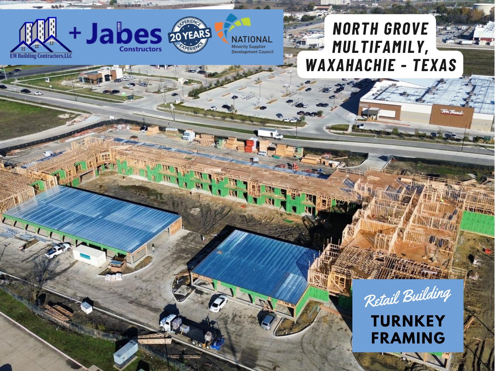 Construction Progress: North Grove by Jabes Constructors & EM Building Contractors