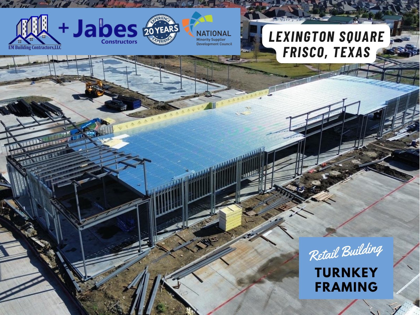 Lexington Square, Frisco – A Milestone by the Best Metal Framing Contractors in Texas