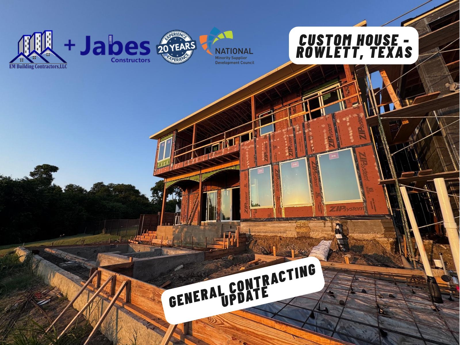 Crafting Excellence: Our Rowlett Custom Home in Progress - Jabes Constructors INC