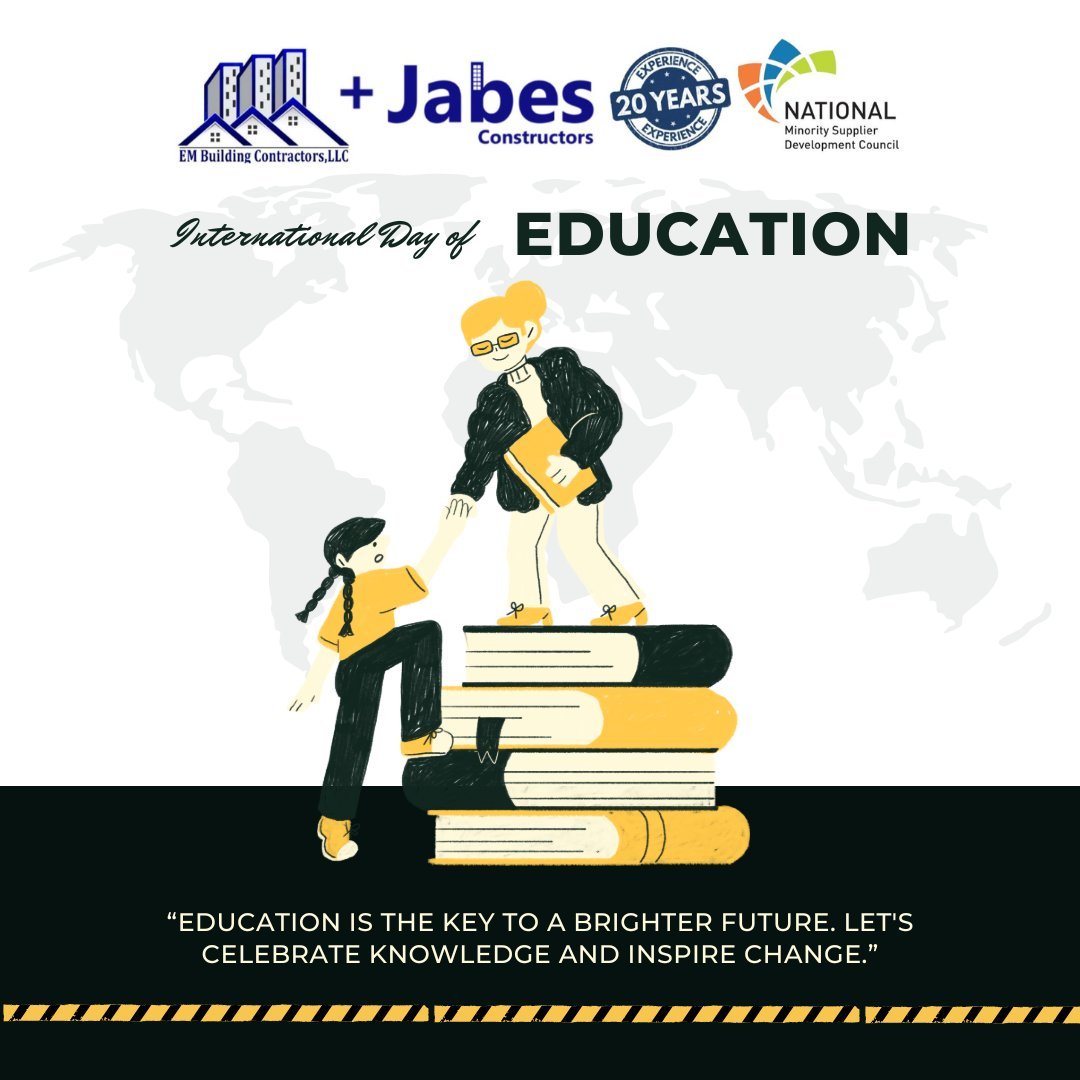 Celebrating the International Day of Education with Gratitude and Commitment - Jabes Constructors Inc.
