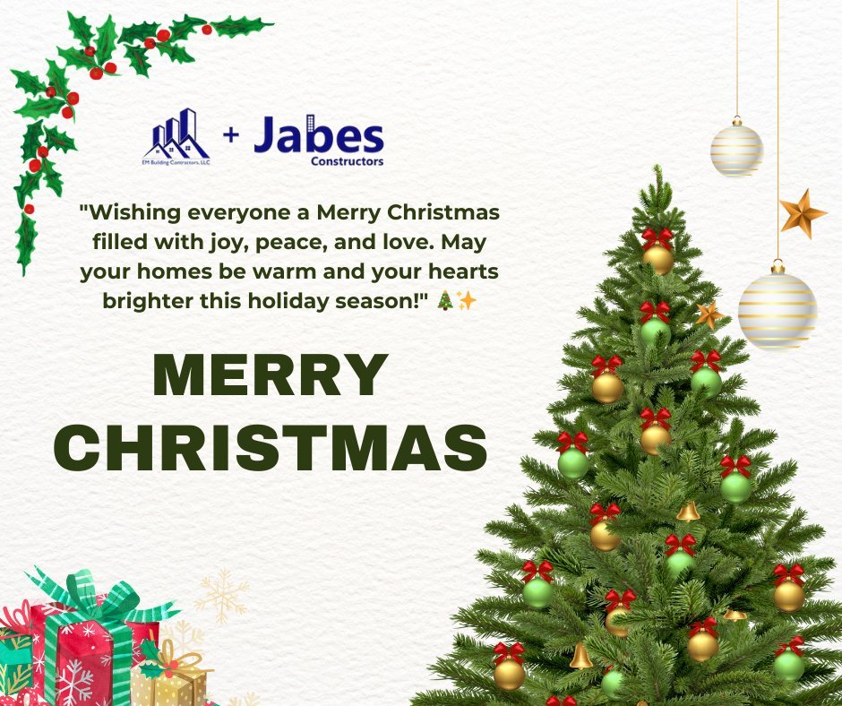 Building Joy This Christmas – Merry Christmas from Jabes Constructors Inc.
