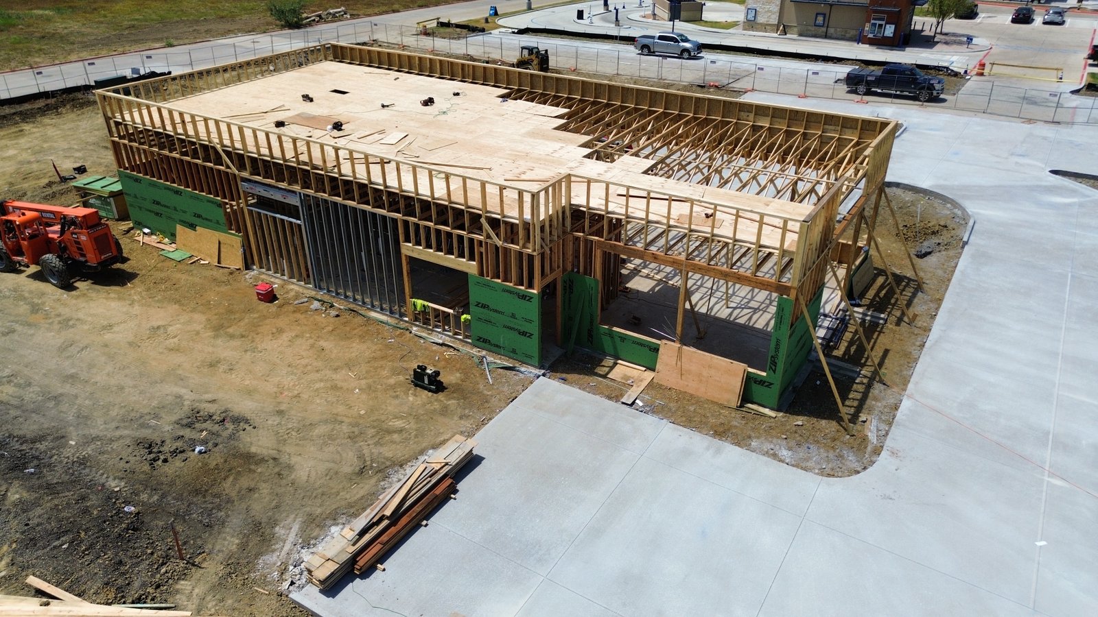 Exciting Progress at Whataburger 380 & 423 Frisco: Jabes Constructors Leads the Way