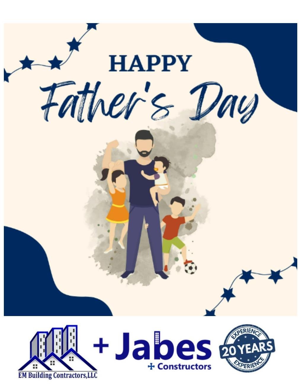 Happy Father's Day to all the amazing dads and father figures out there!