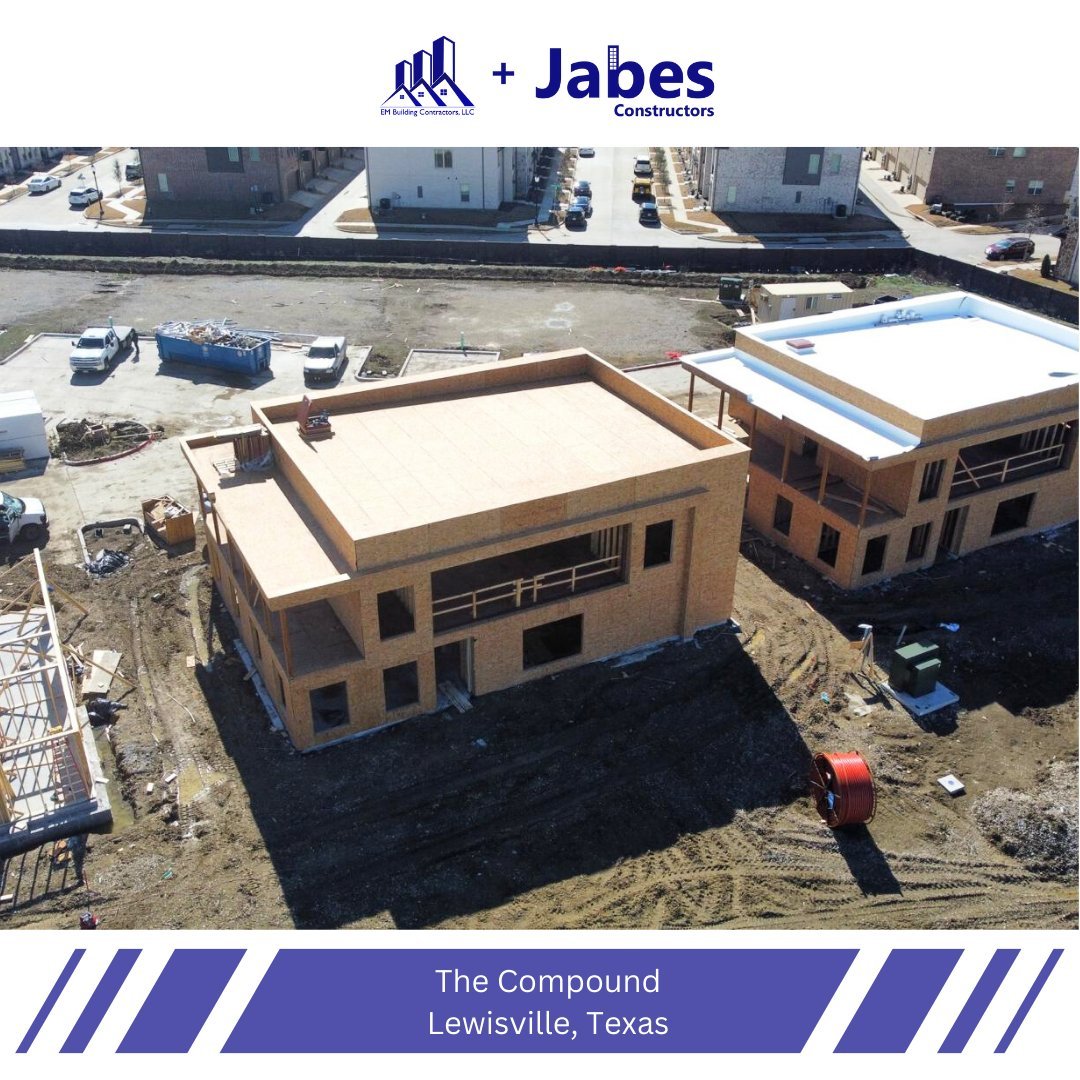 Mastering Excellence: The Wood Framing Marvel at The Compound, Lewisville by Jabes Constructors