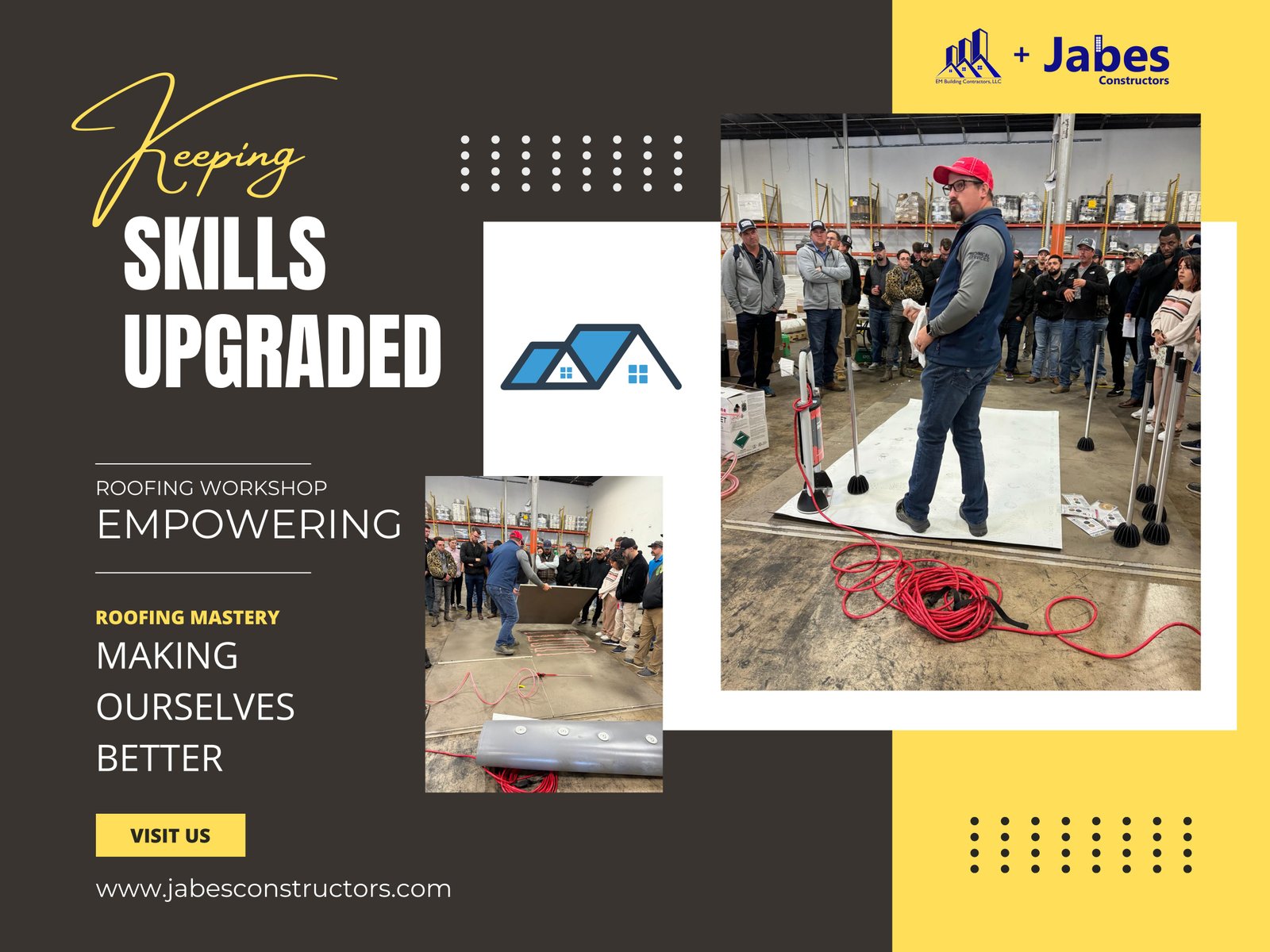 Crafting Excellence: Jabes Constructors Invests in Skillful Mastery as Roofing contractors in Texas