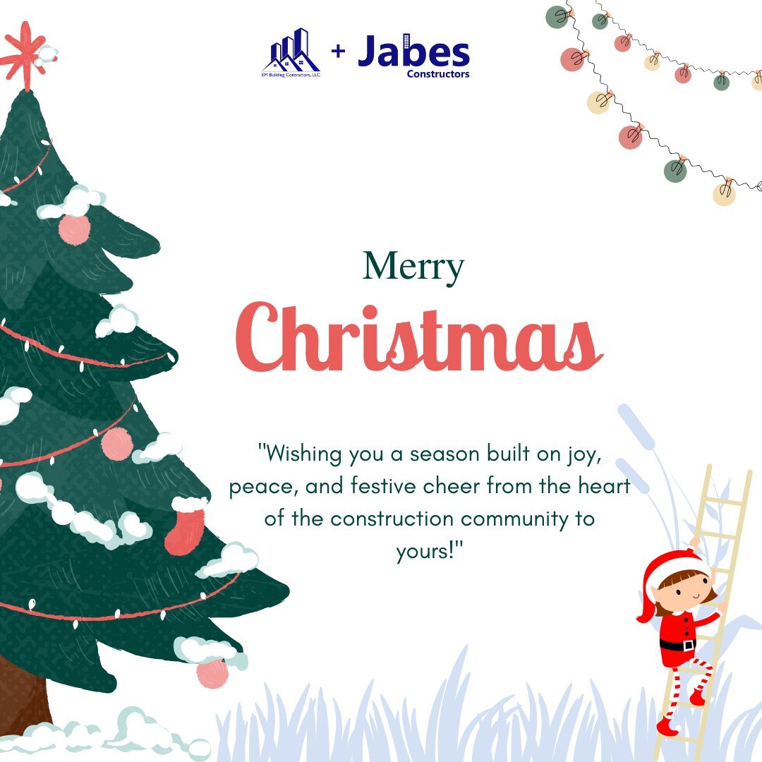 Warmest Christmas Wishes from Jabes Constructors!