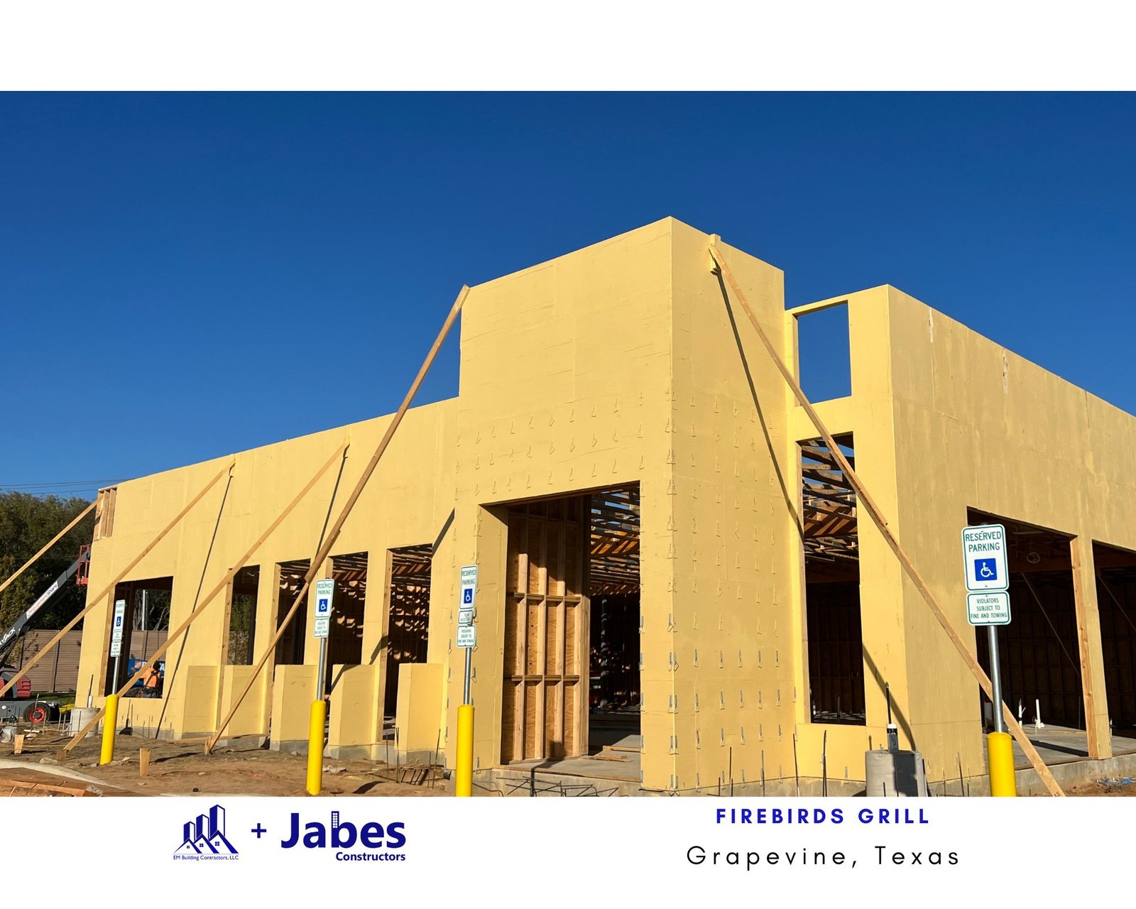 Milestones in Motion: Jabes Constructors Sets the Stage for Firebirds Grill in Grapevine, Texas