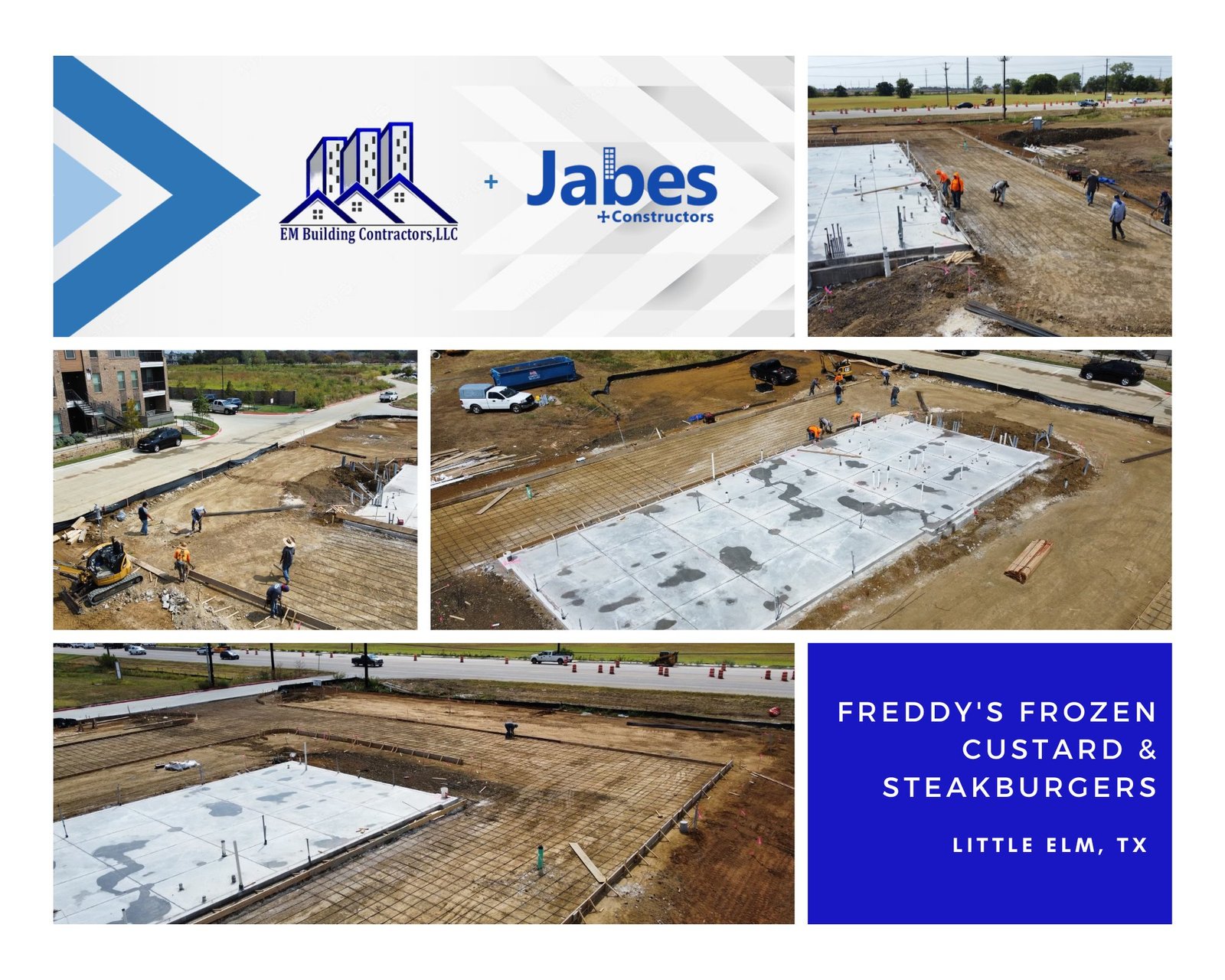 Freddy's Frozen Custard and Steak burgers Construction Project Takes Off - Wood Framing