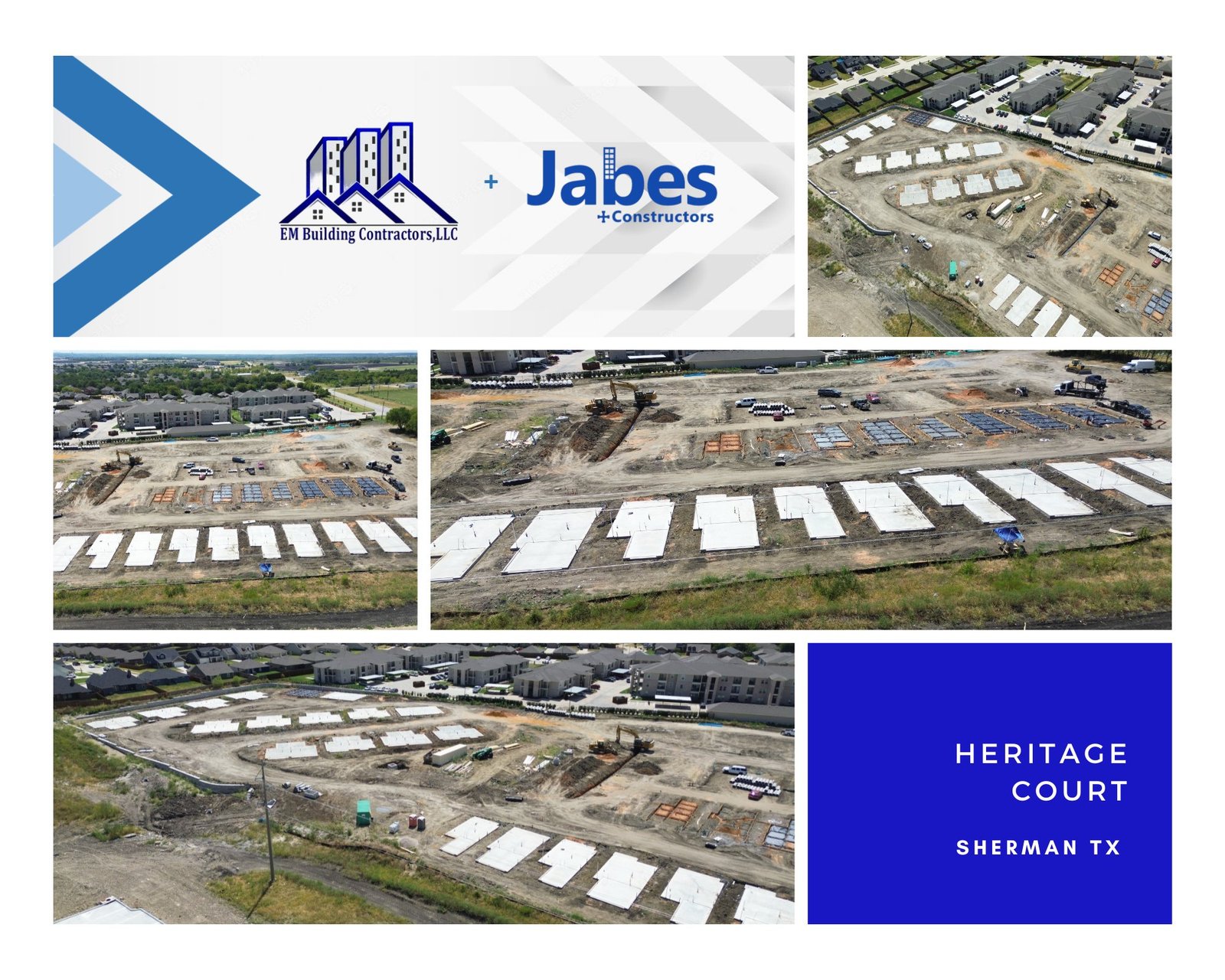 Residential Development - Heritage Court at Sherman , Texas